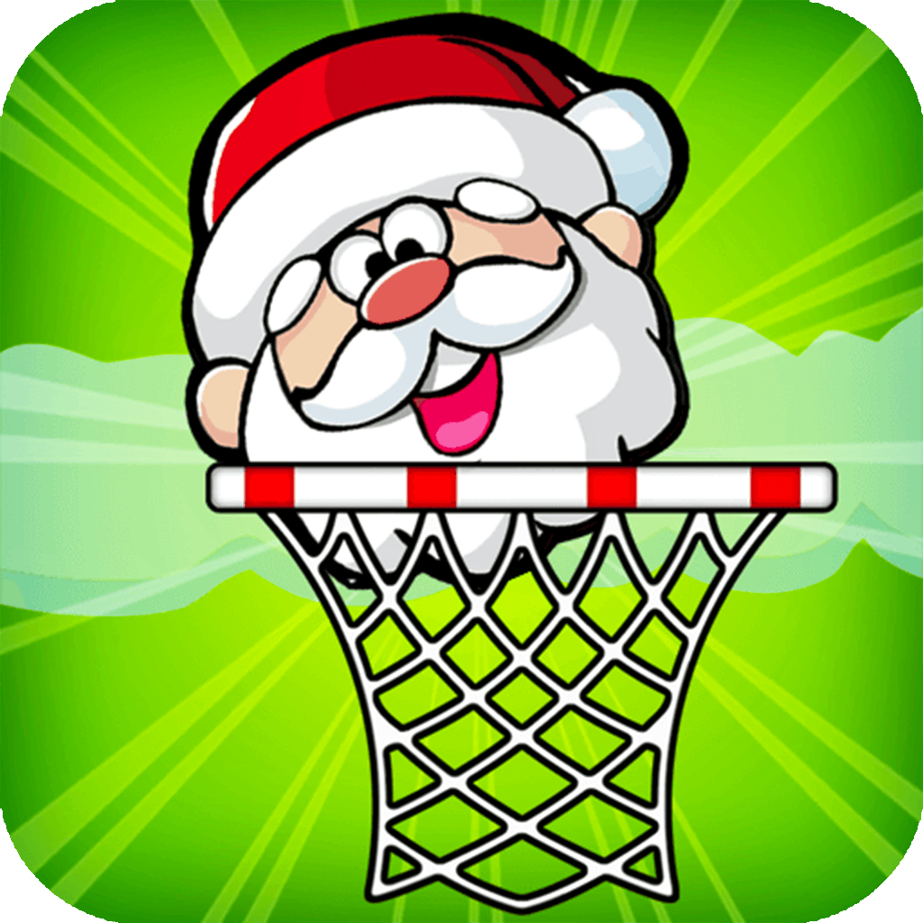 Santa Basket: Launch Santa &amp; Score Big | Basketball Bros Online